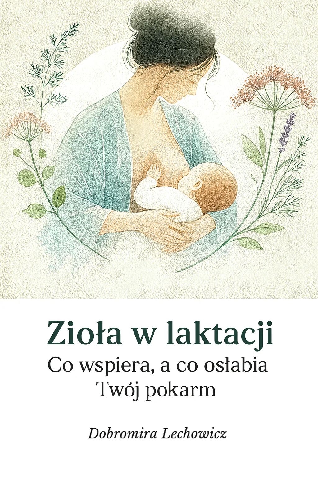 Okładka ebooka Zioła w laktacji – naturalne wsparcie dla mam karmiących