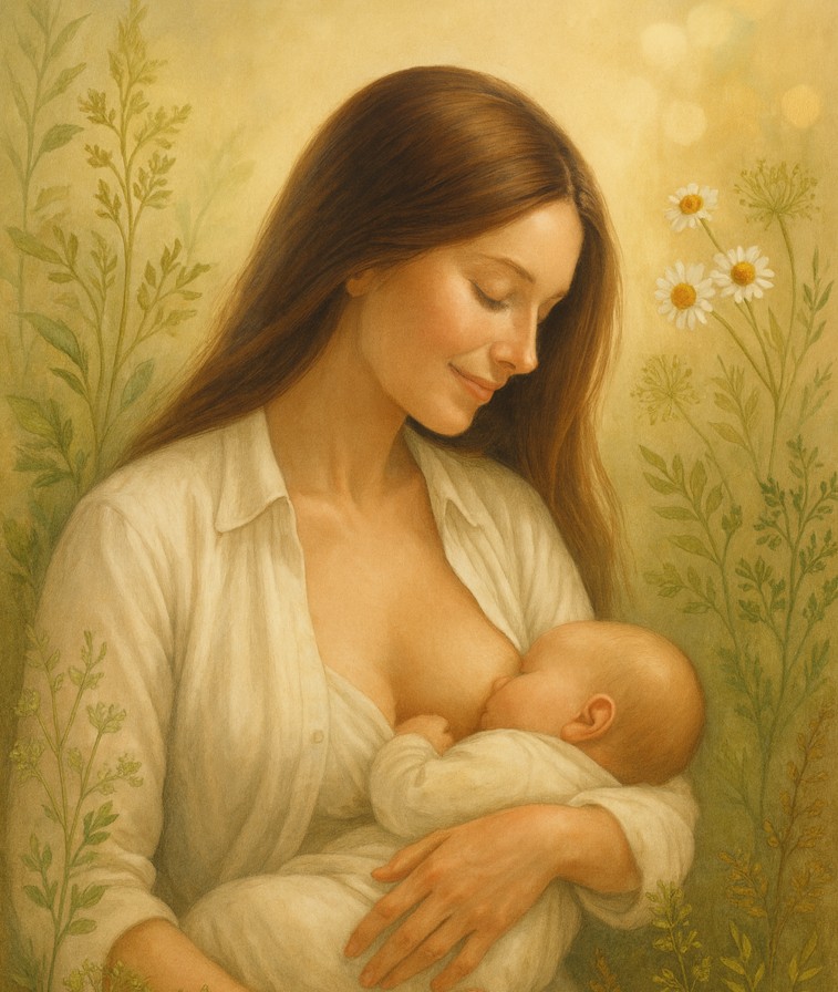 Mama karmiąca dziecko piersią – naturalne wsparcie laktacji