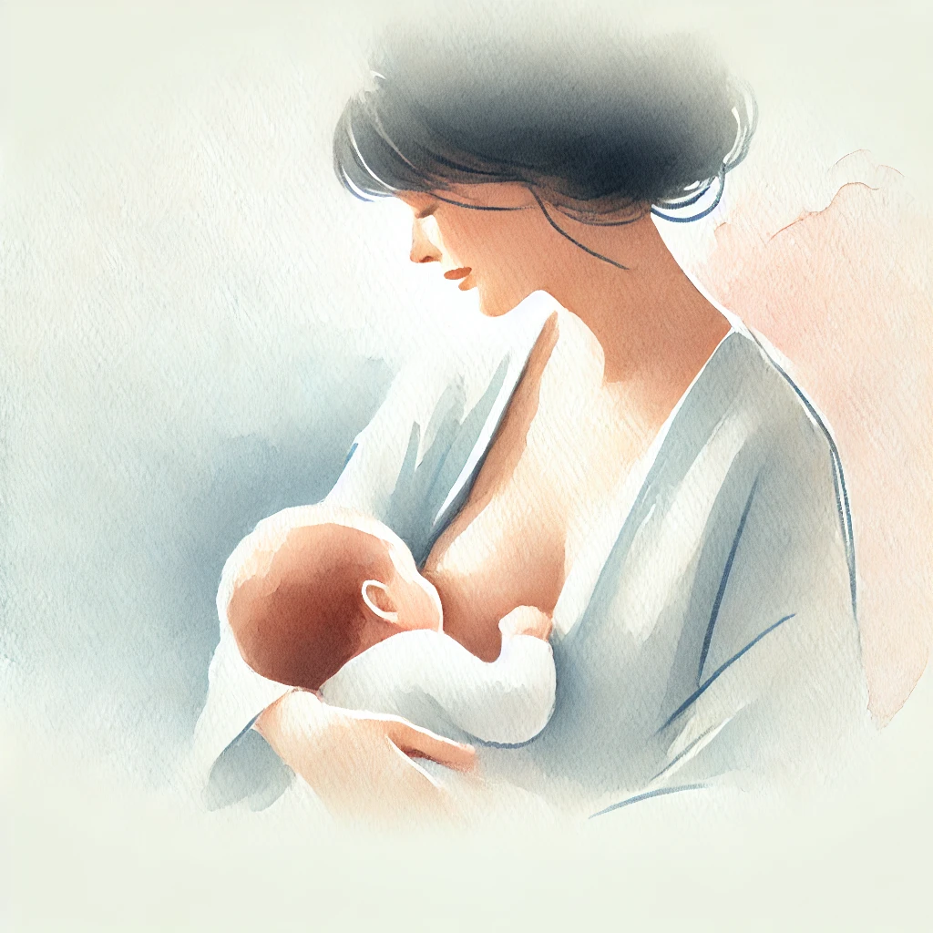 Mama karmiąca dziecko