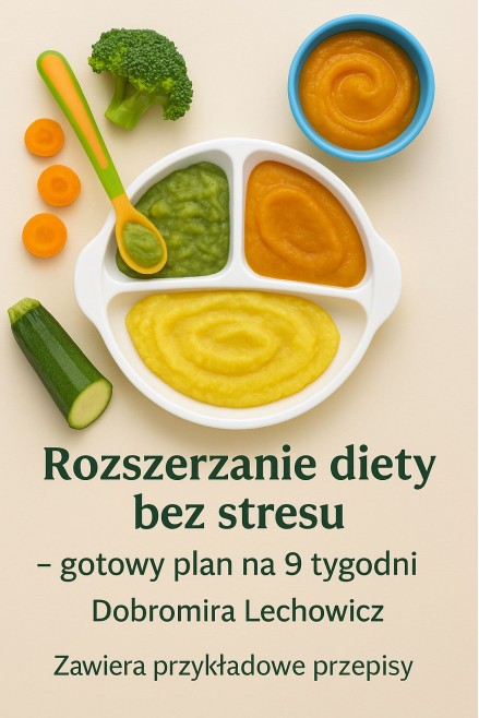 Okładka ebooka Rozszerzanie diety bez stresu